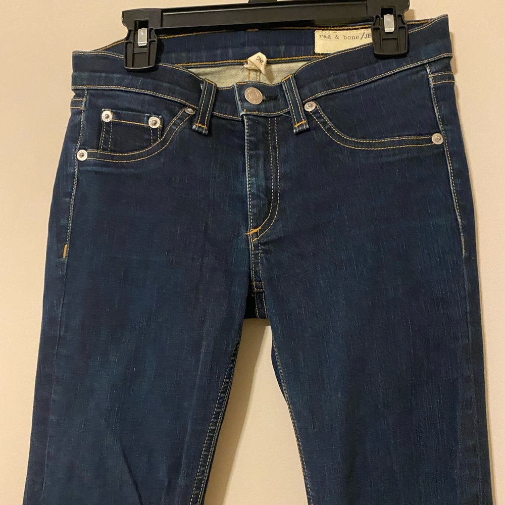 Rag & Bone indigo legging jeans